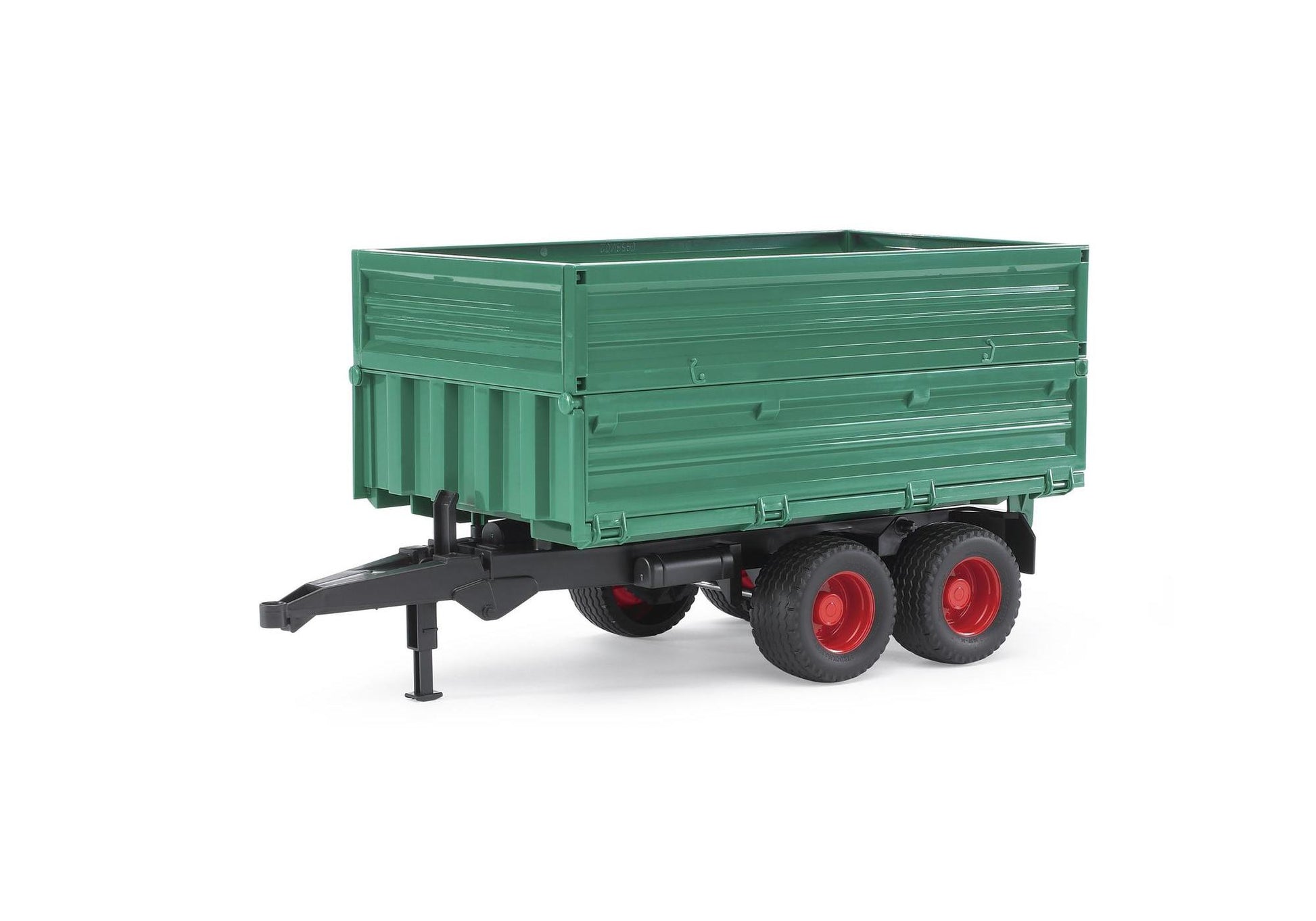 Bruder 02010 Tandemachs-Transportanhänger mit Aufsteckbordwand - plegobil