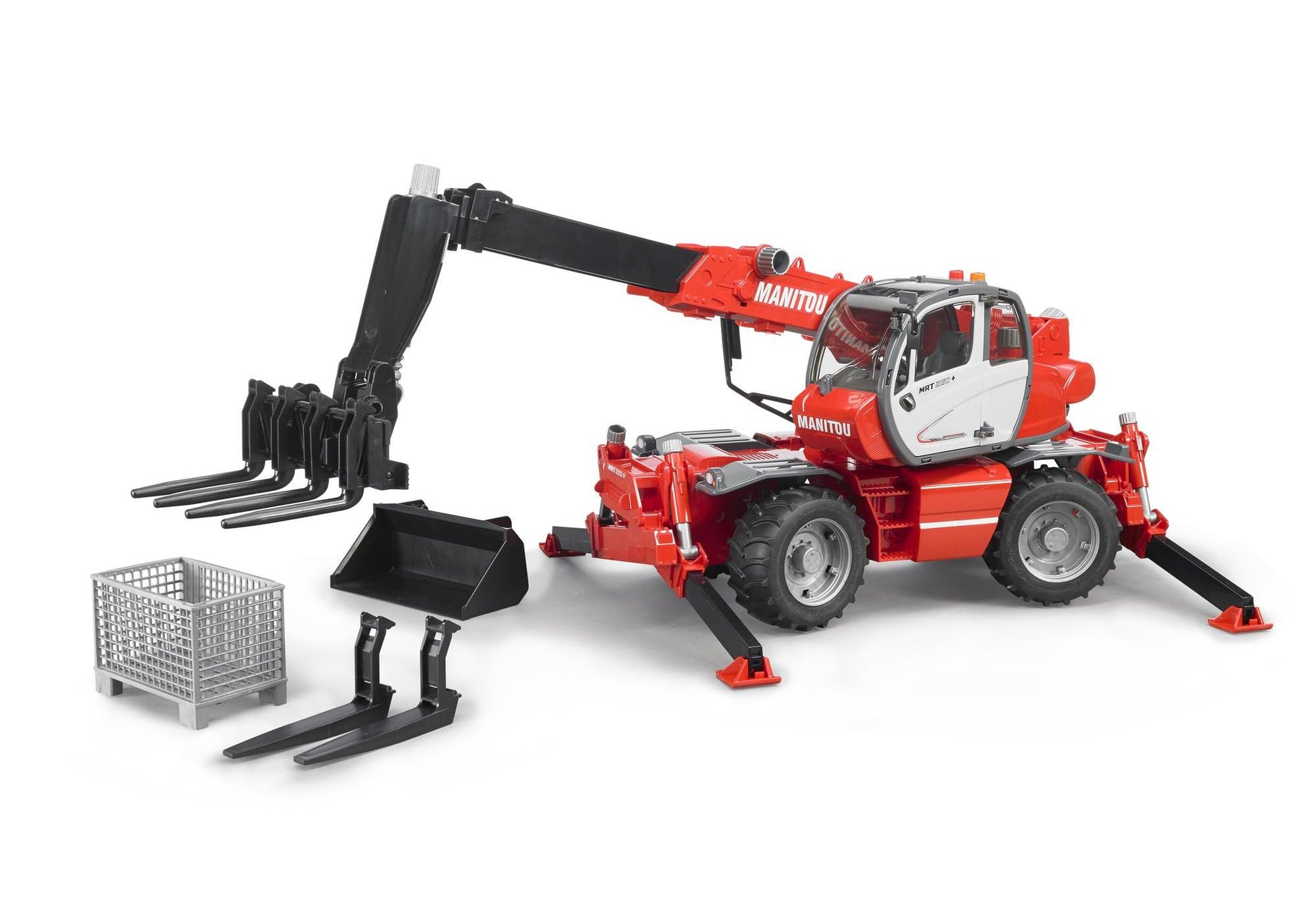 Bruder 02129 Manitou Teleskopstapler MRT 2150 - plegobil