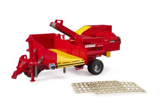 Bruder 02130 Grimme SE 75-30 Kartoffelvollernter mit 80 Kartoffelimitaten - plegobil