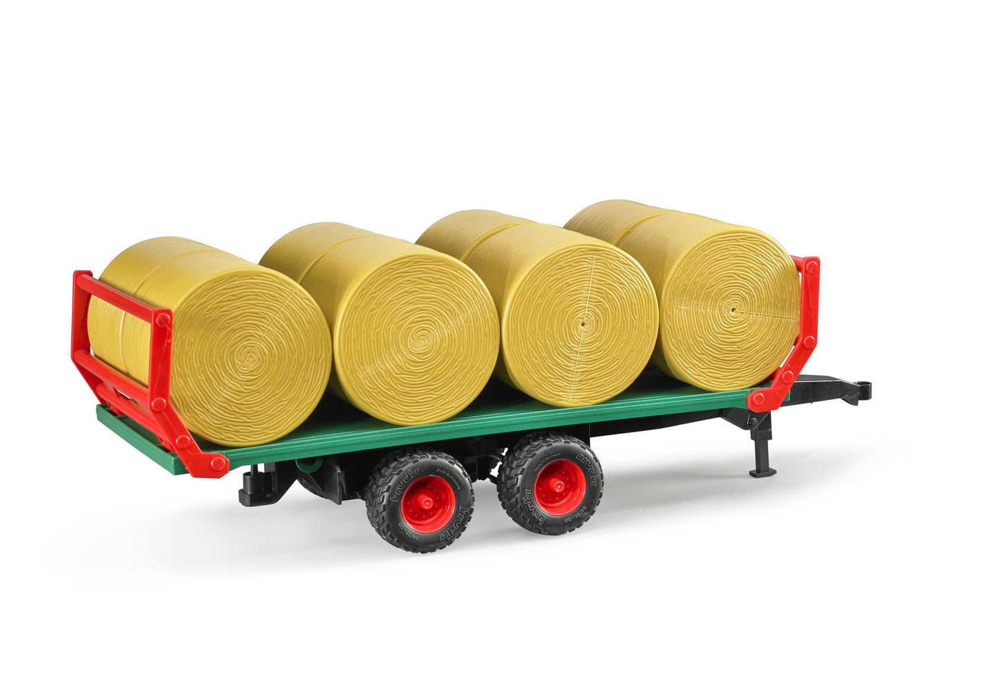 Bruder 02220 Ballentransportanhänger mit 8 Rundballen - plegobil