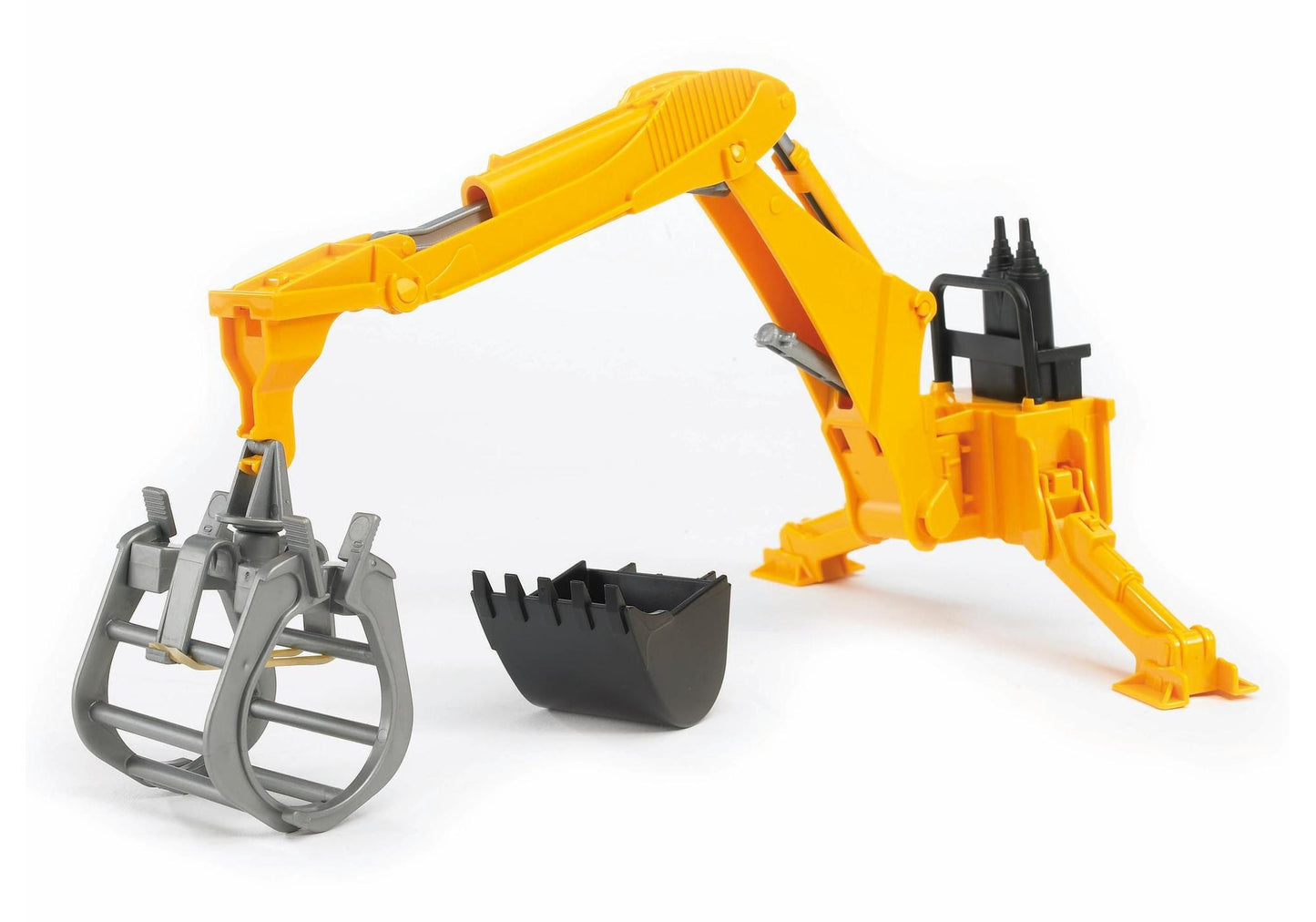 Bruder 02338 Heckbagger mit Greifer - plegobil