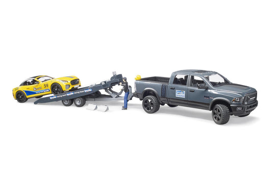 Bruder 02504 RAM 2500 Power Wagon und Roadster Bruder Racing Team - plegobil