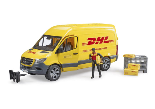 Bruder 02671 MB Sprinter DHL mit Fahrer - plegobil