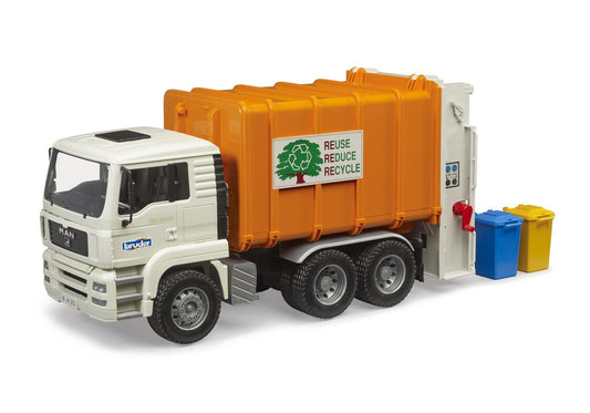 Bruder 02772 MAN TGA Müll LKW Hecklader - plegobil
