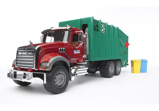 Bruder 02812 MACK Granite Müll-LKW - plegobil