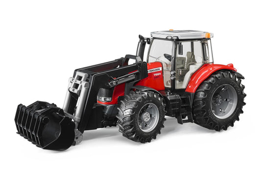 Bruder 03047 Massey Ferguson 7624 mit Frontlader - plegobil
