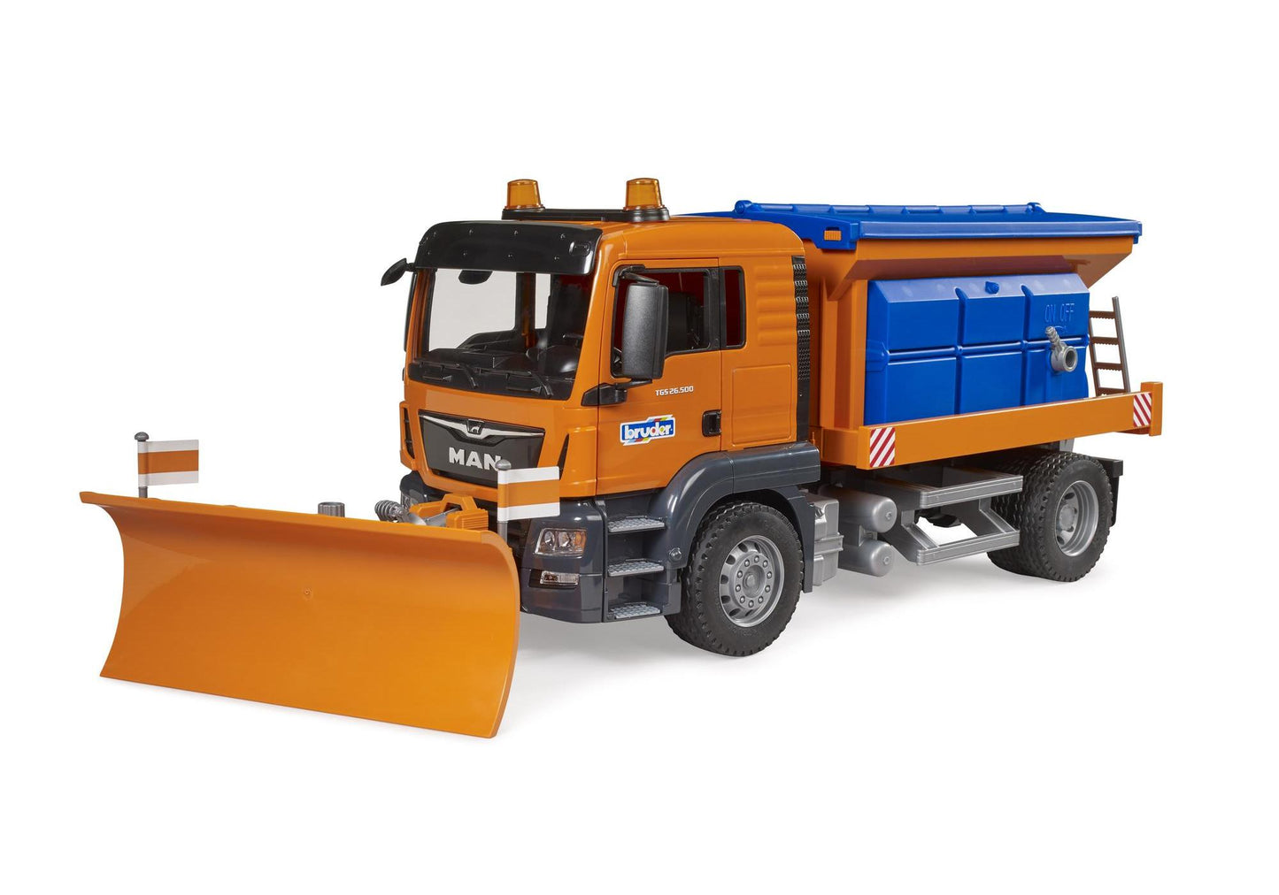 Bruder 03785 MAN TGS Winterdienst mit Räumschild - plegobil