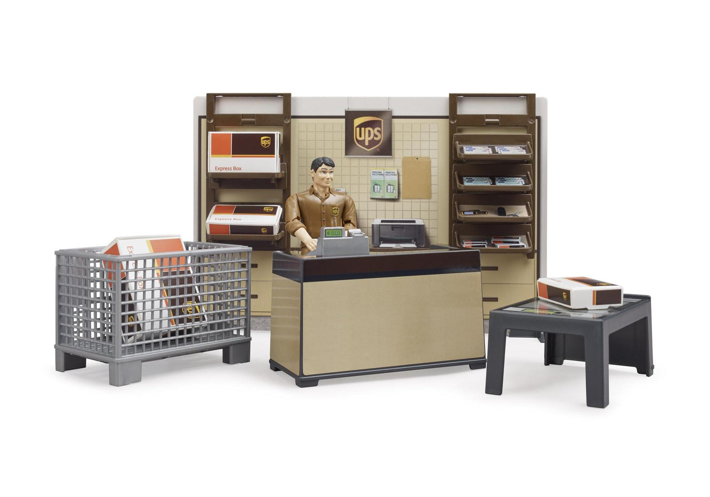 Bruder 62250 bworld UPS Paketshop - plegobil