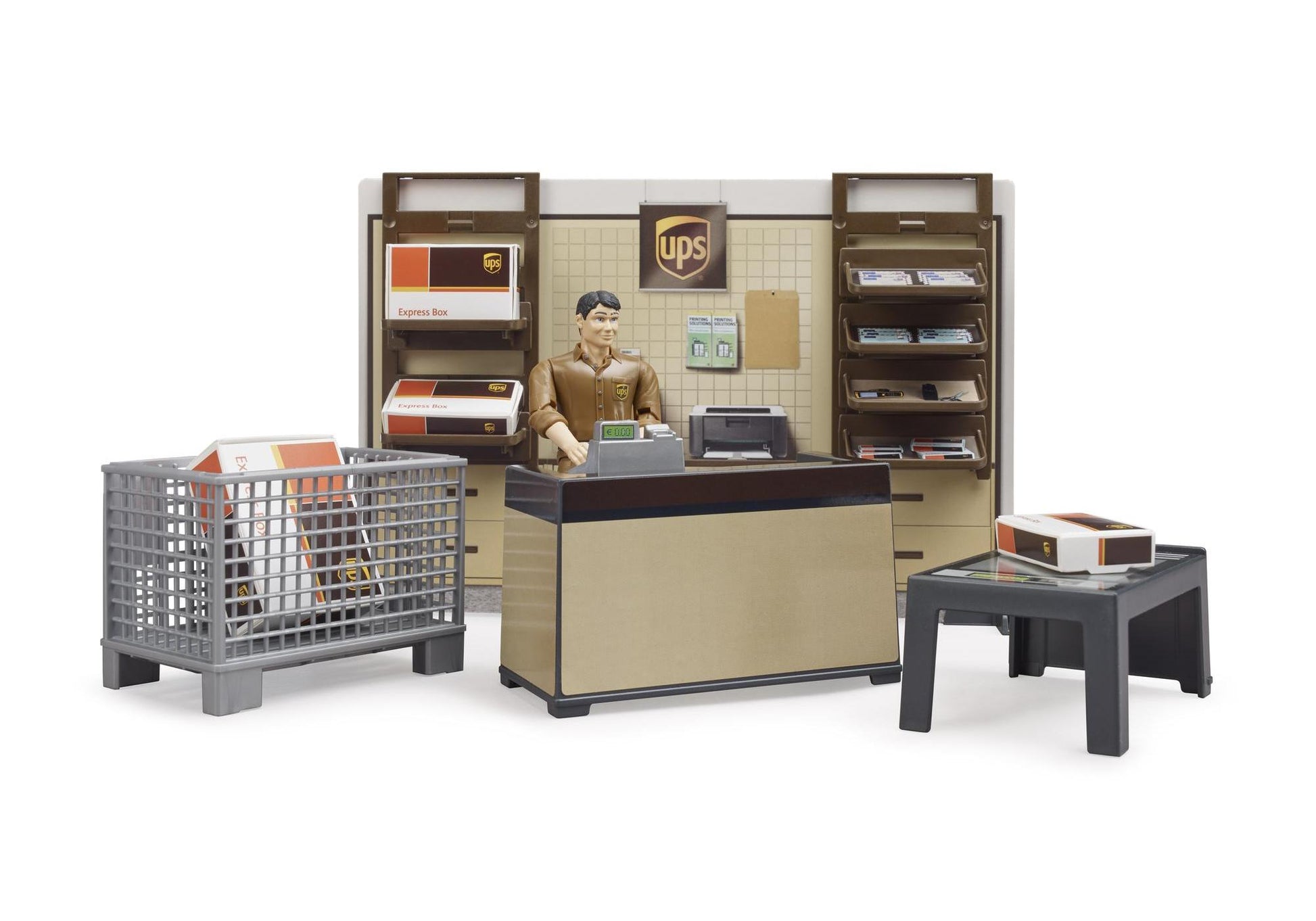 Bruder 62250 bworld UPS Paketshop - plegobil