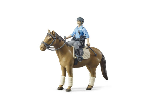 Bruder 62507 bworld berittener Polizist - plegobil