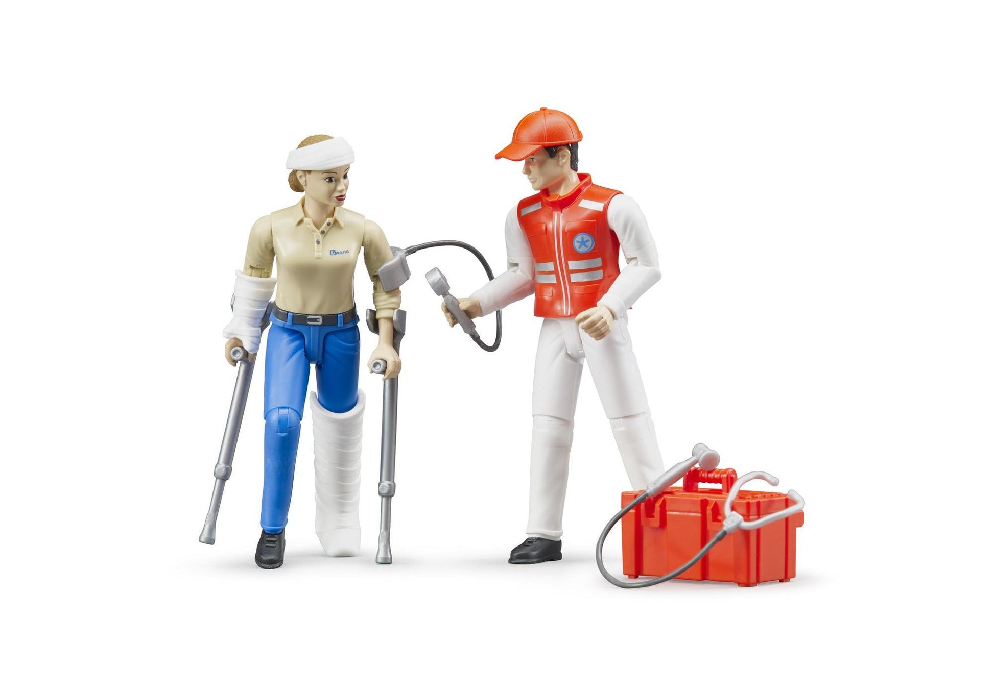 Bruder 62710 bworld Set Rettungsdienst - plegobil