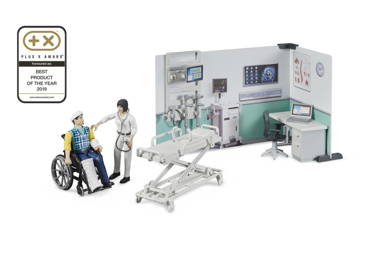 Bruder 62711 bworld Krankenstation - plegobil