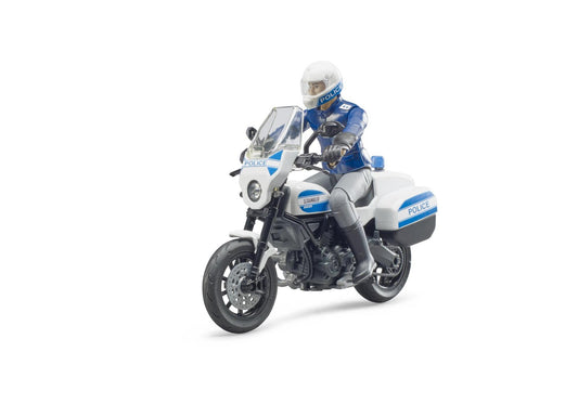 Bruder 62731 bworld Scrambler Ducati Polizeimotorrad - plegobil