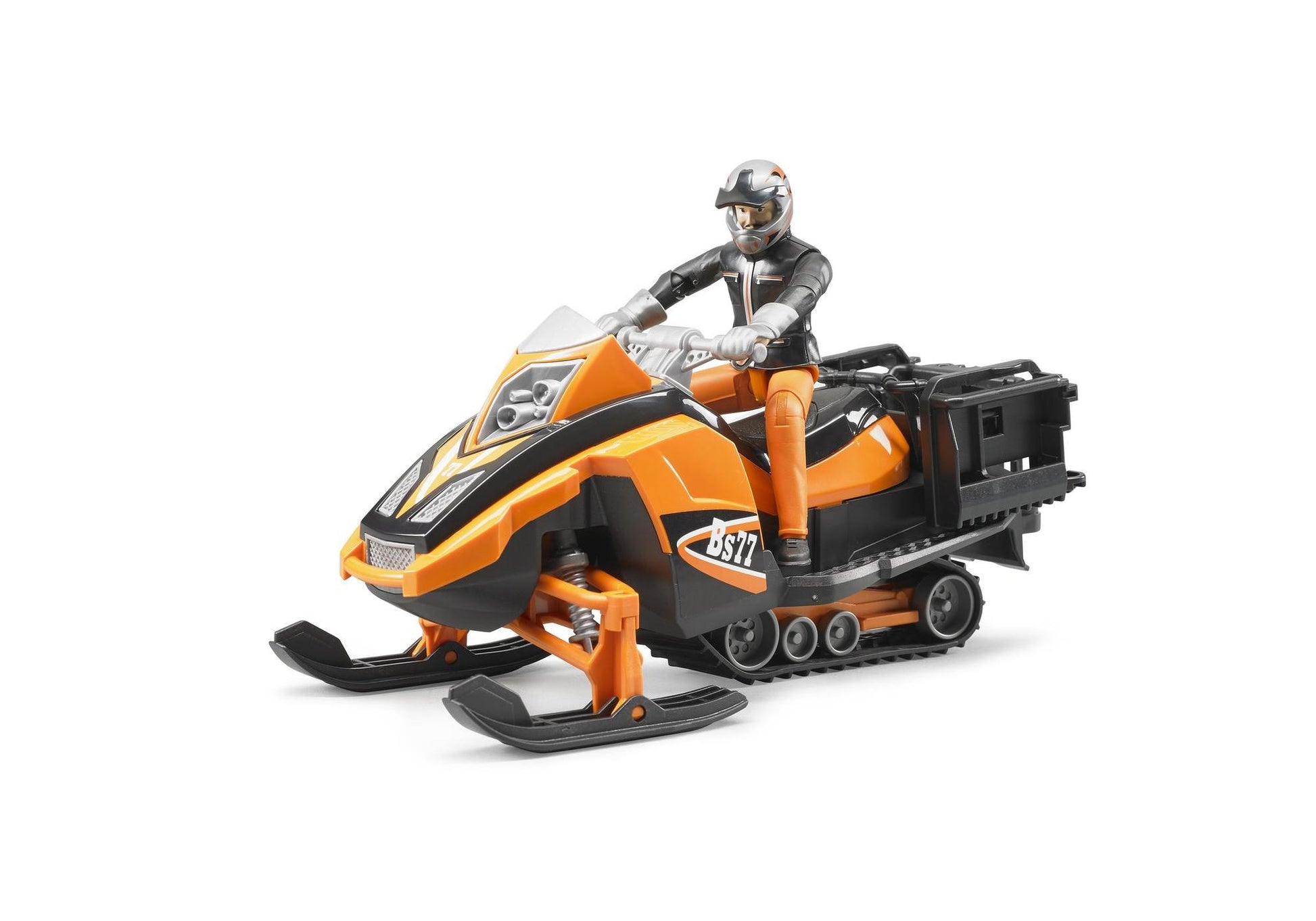 Bruder 63101 Snowmobil mit Fahrer und Ausstattung - plegobil