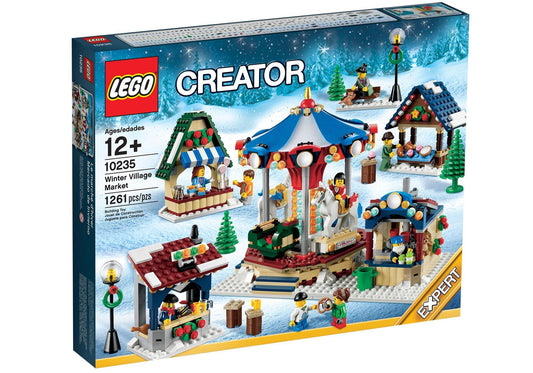Lego 10235 Creator Expert: Winterlicher Markt - plegobil