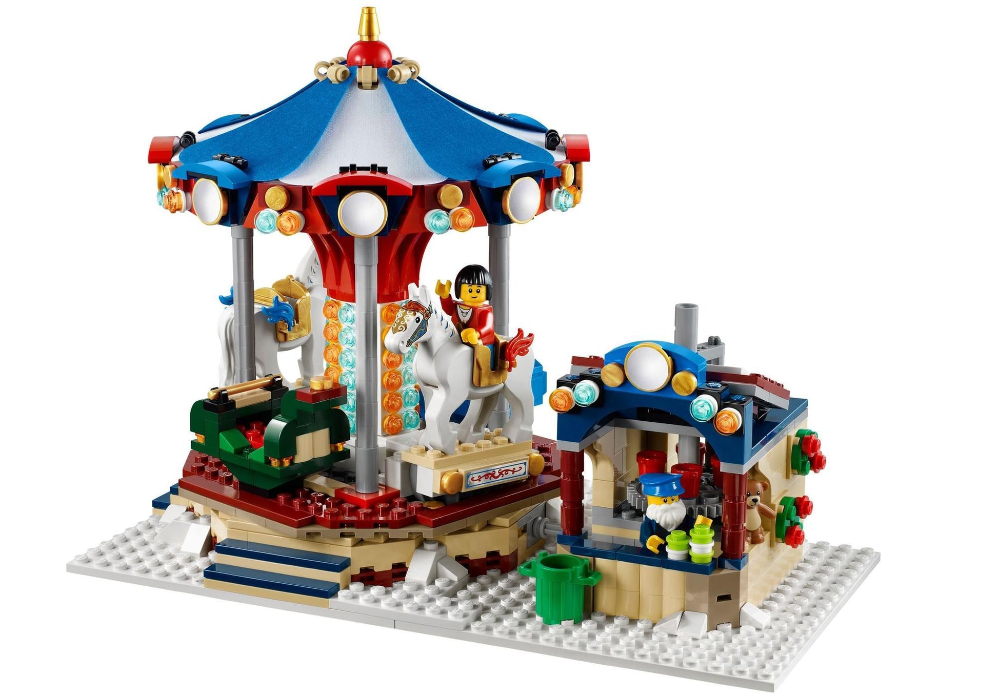 Lego 10235 Creator Expert: Winterlicher Markt - plegobil