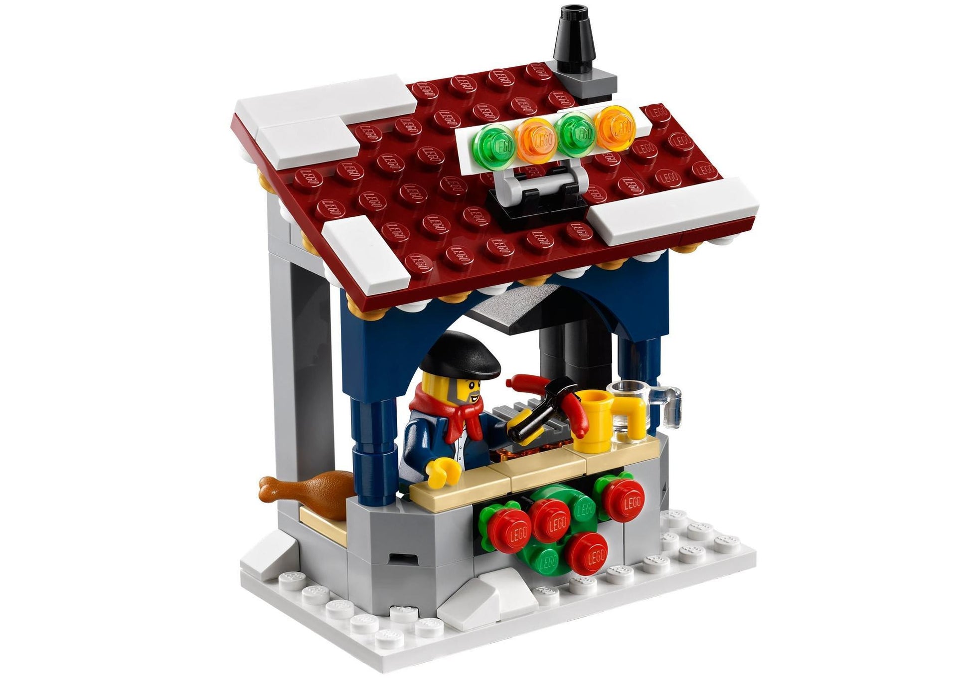 Lego 10235 Creator Expert: Winterlicher Markt - plegobil