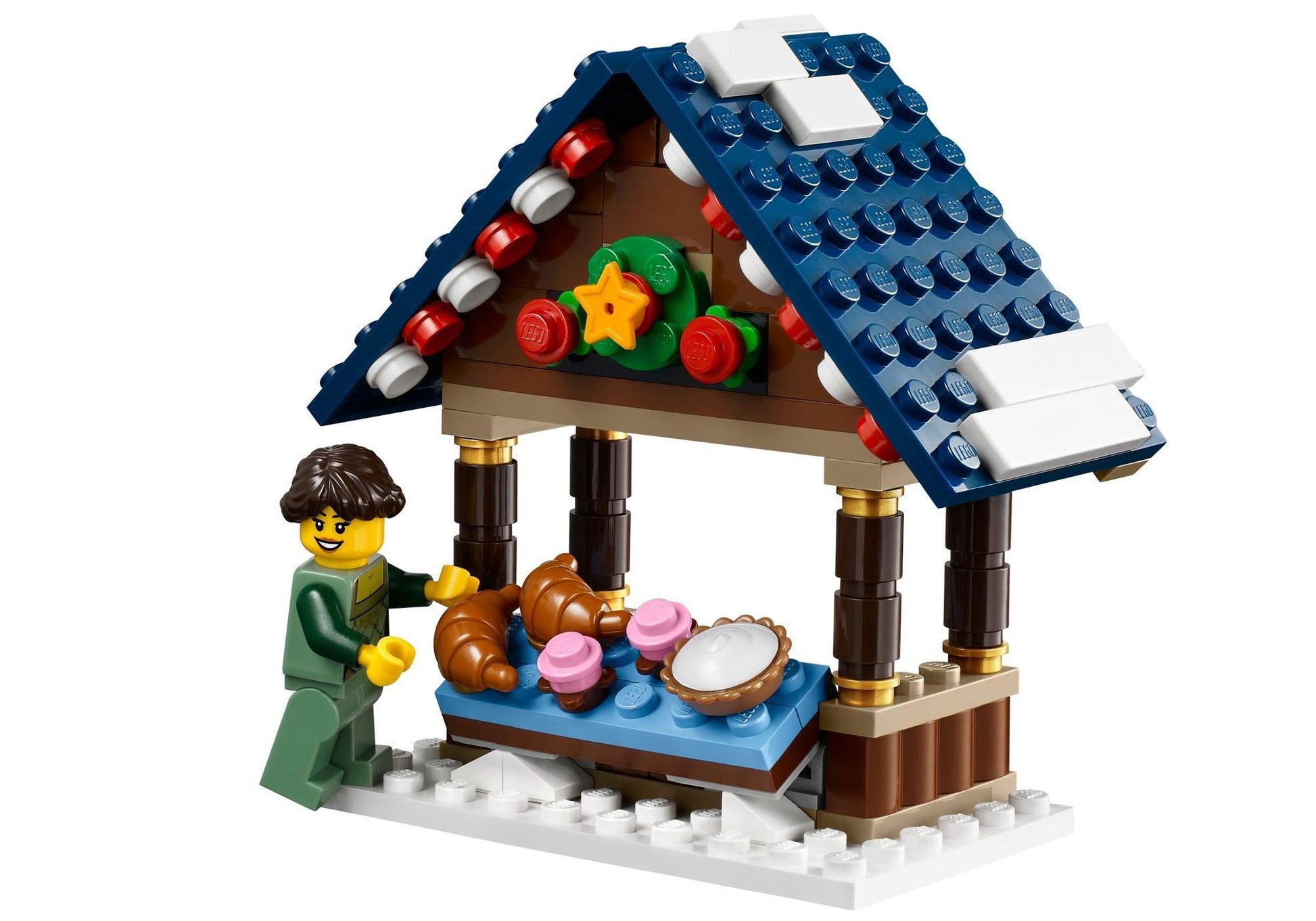 Lego 10235 Creator Expert: Winterlicher Markt - plegobil