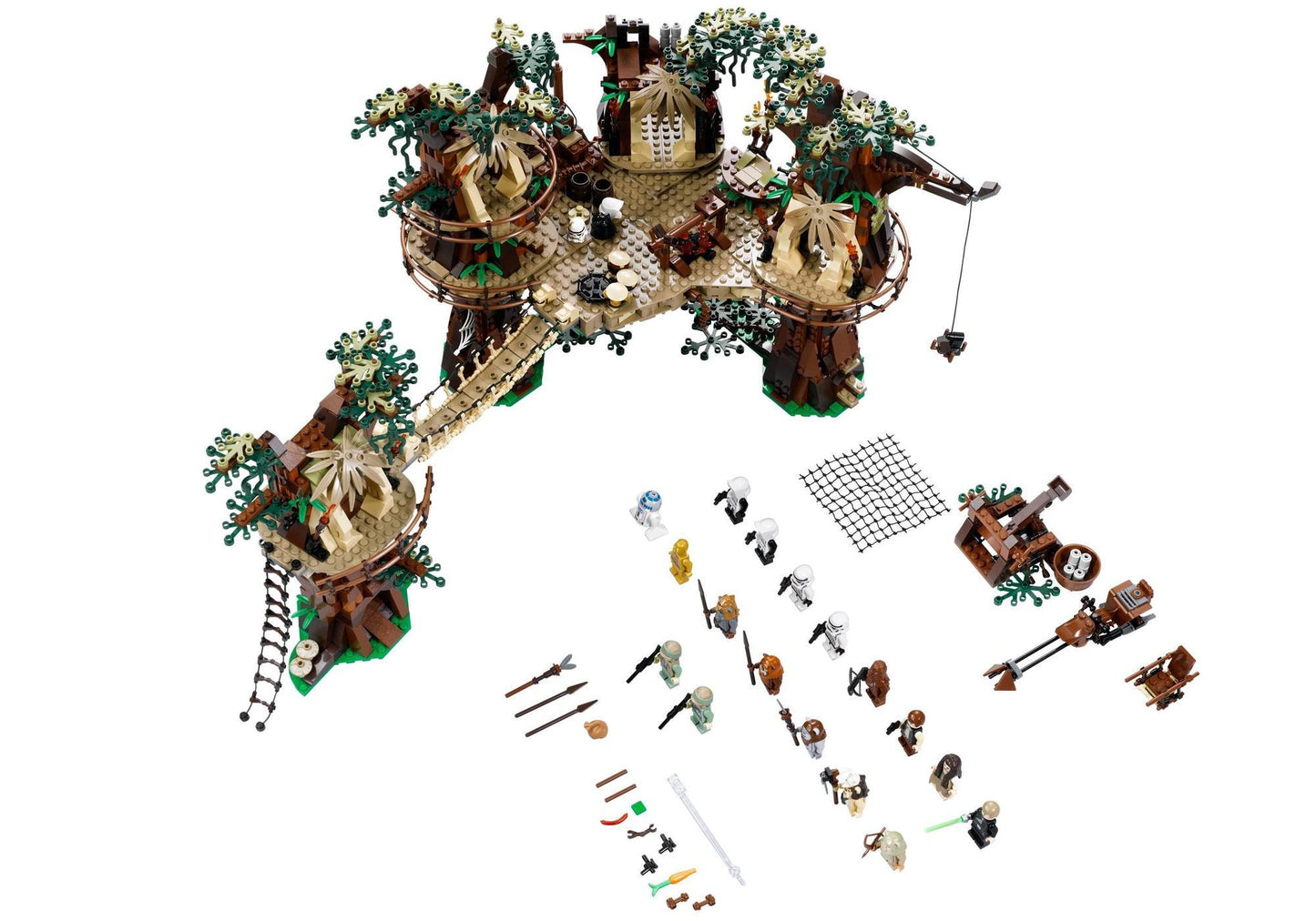 Lego 10236 Star Wars: Ewok Village - plegobil