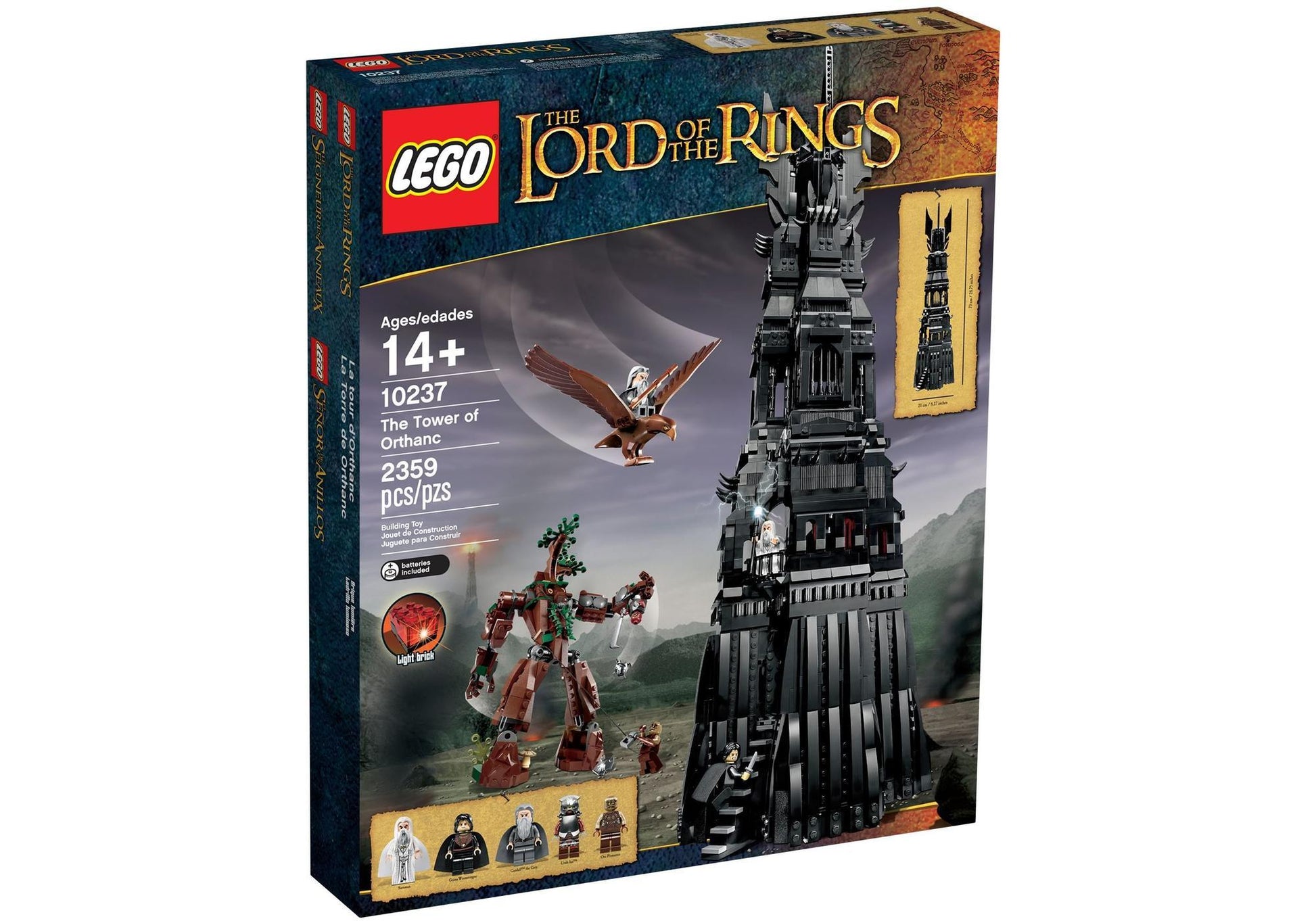 Lego 10237 Herr der Ringe: Der Turm von Orthanc - plegobil