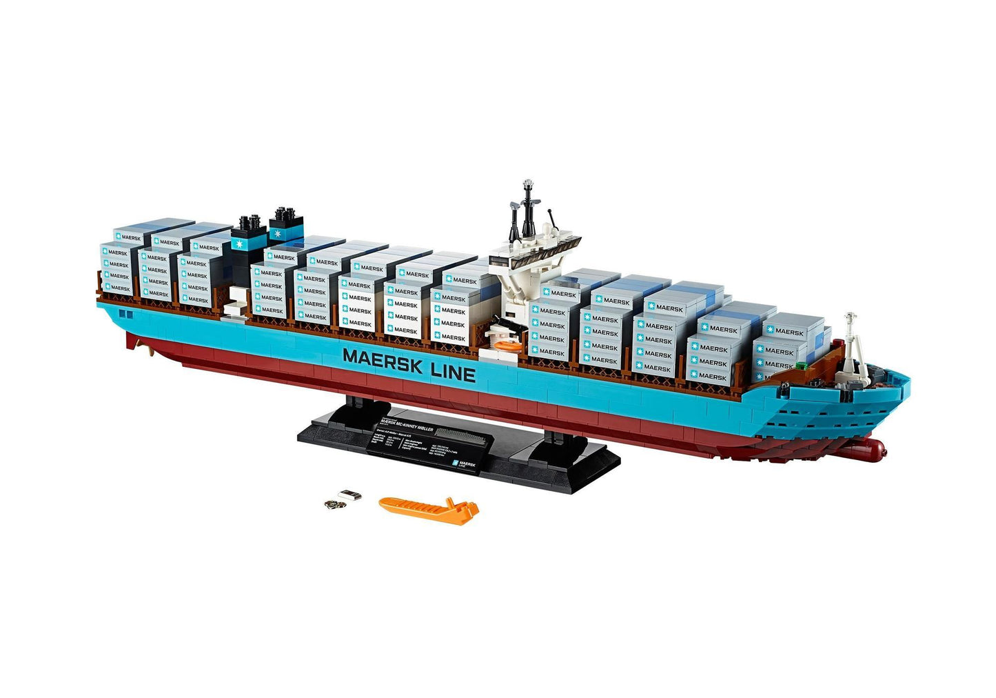 Lego 10241 Creator Expert: Maersk Containerschiff - plegobil