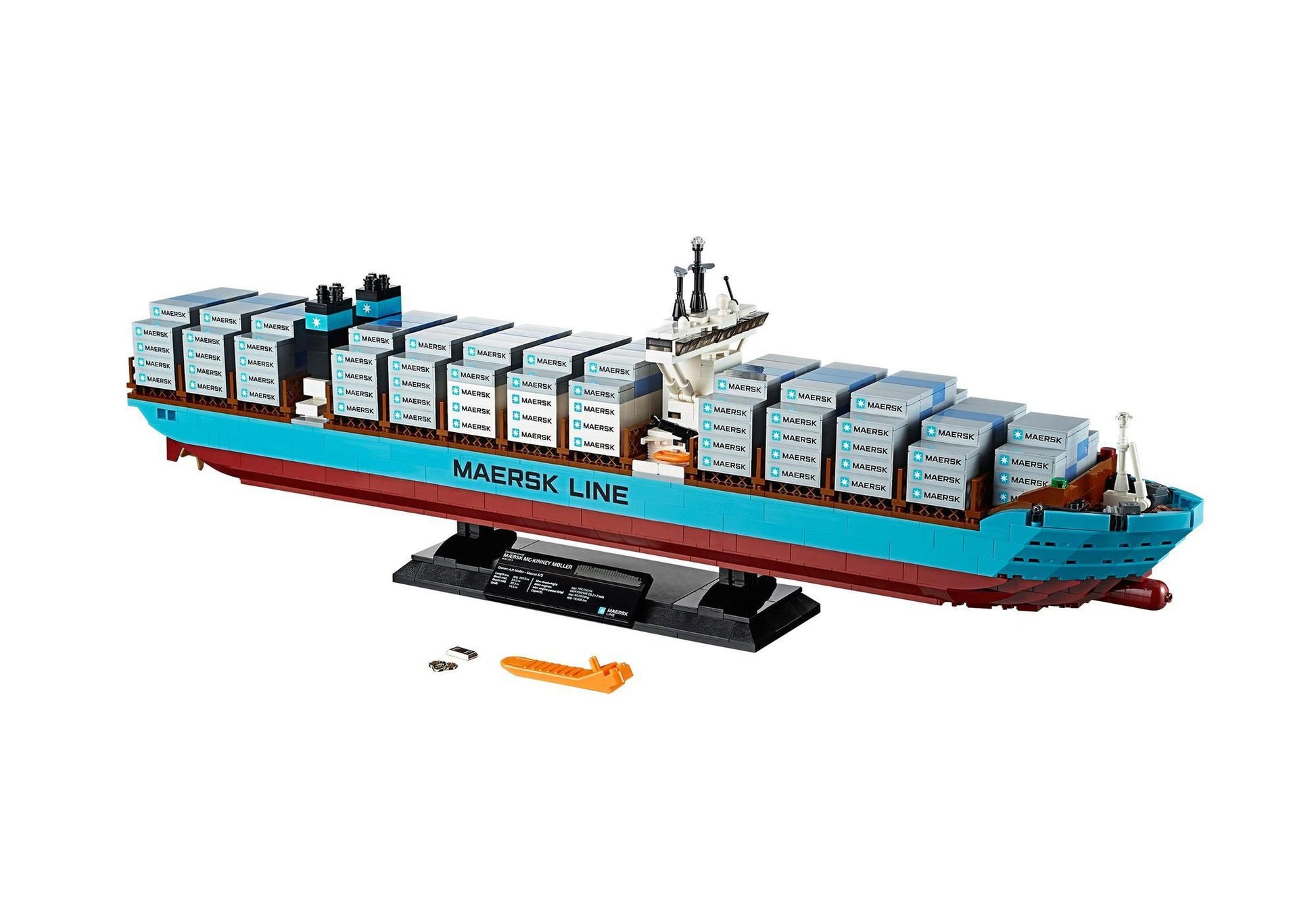 Lego 10241 Creator Expert: Maersk Containerschiff - plegobil
