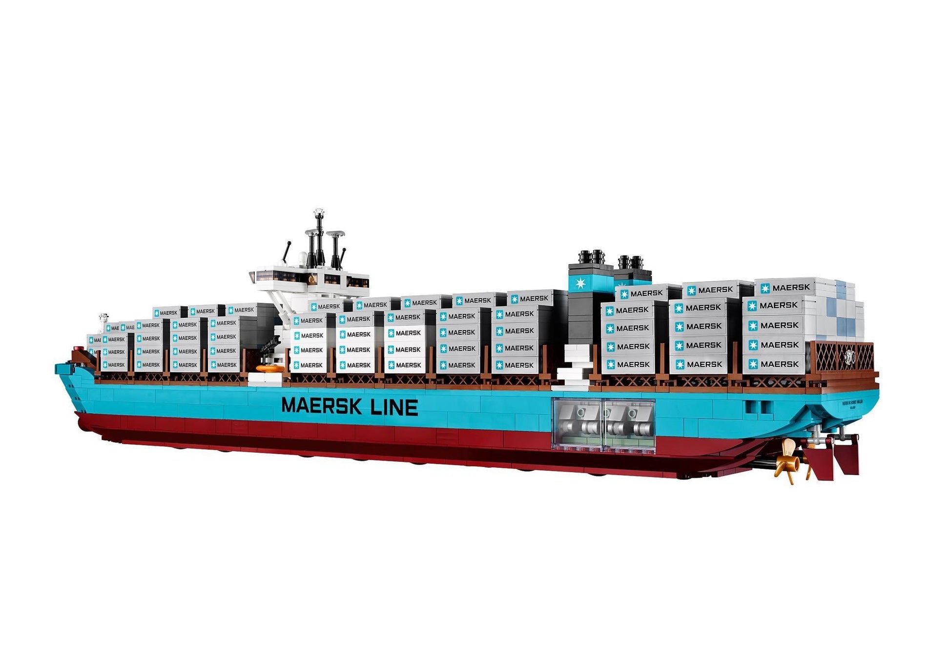 Lego 10241 Creator Expert: Maersk Containerschiff - plegobil