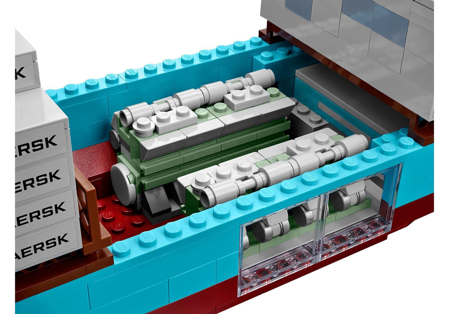 Lego 10241 Creator Expert: Maersk Containerschiff - plegobil