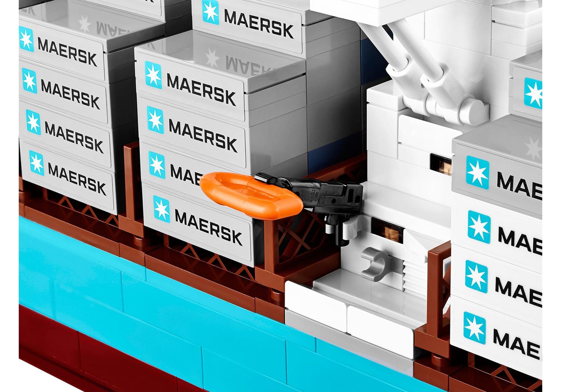 Lego 10241 Creator Expert: Maersk Containerschiff - plegobil