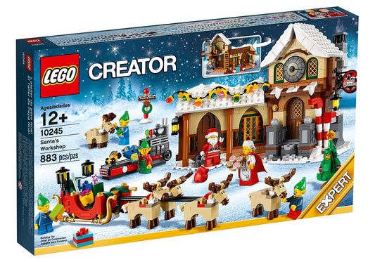 Lego 10245 Creator Expert: Weihnachtliche Werkstatt - plegobil