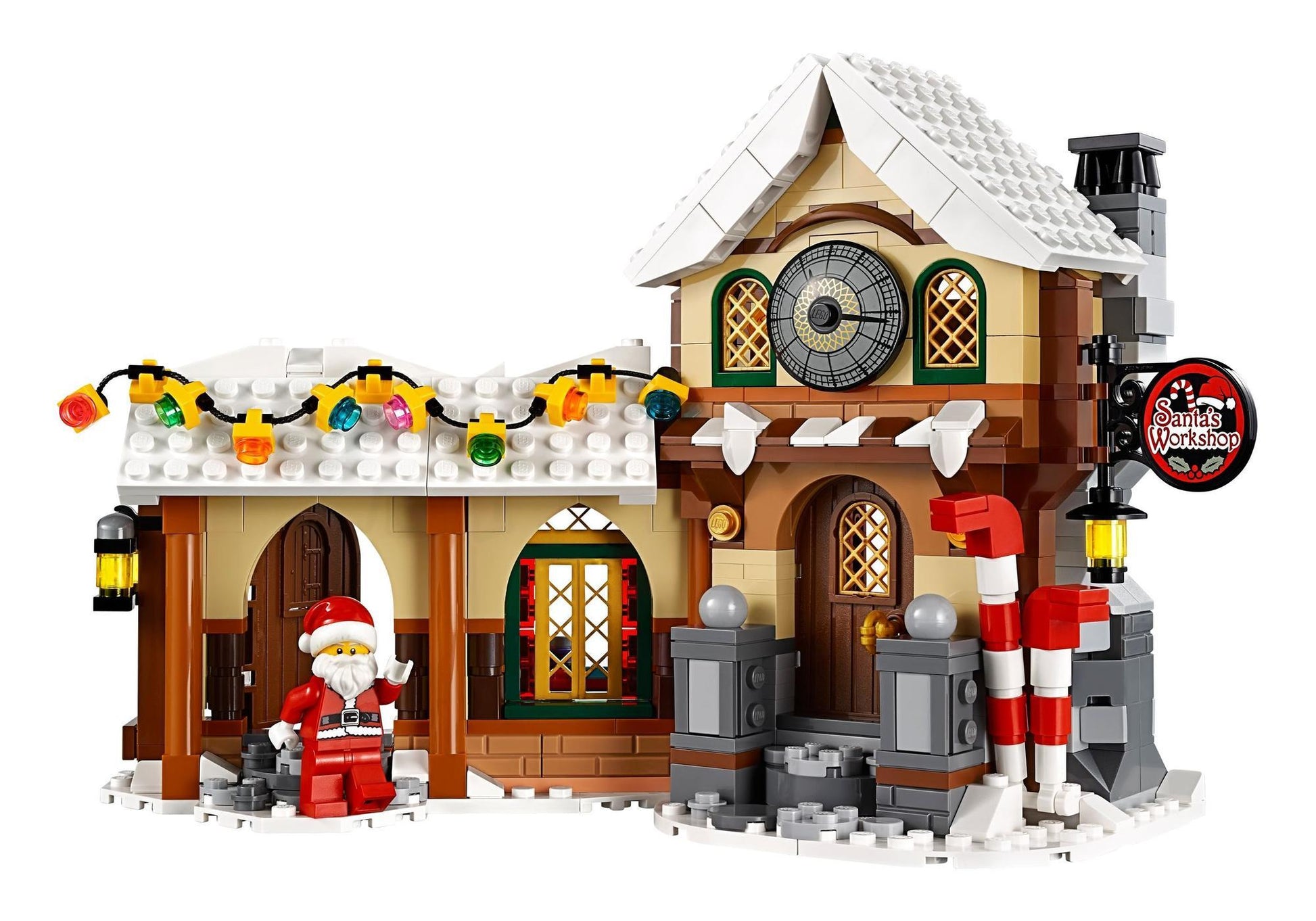 Lego 10245 Creator Expert: Weihnachtliche Werkstatt - plegobil