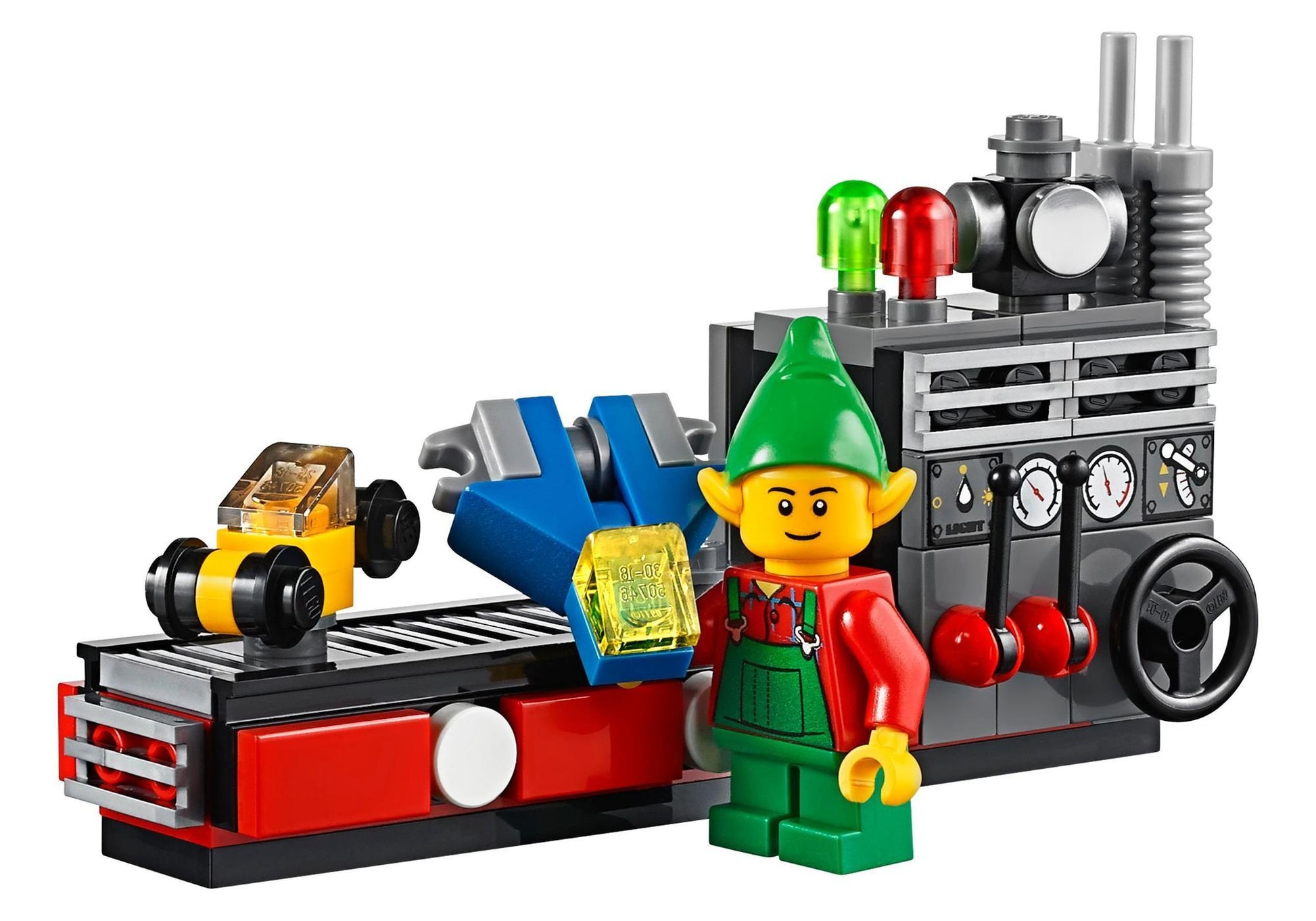 Lego 10245 Creator Expert: Weihnachtliche Werkstatt - plegobil