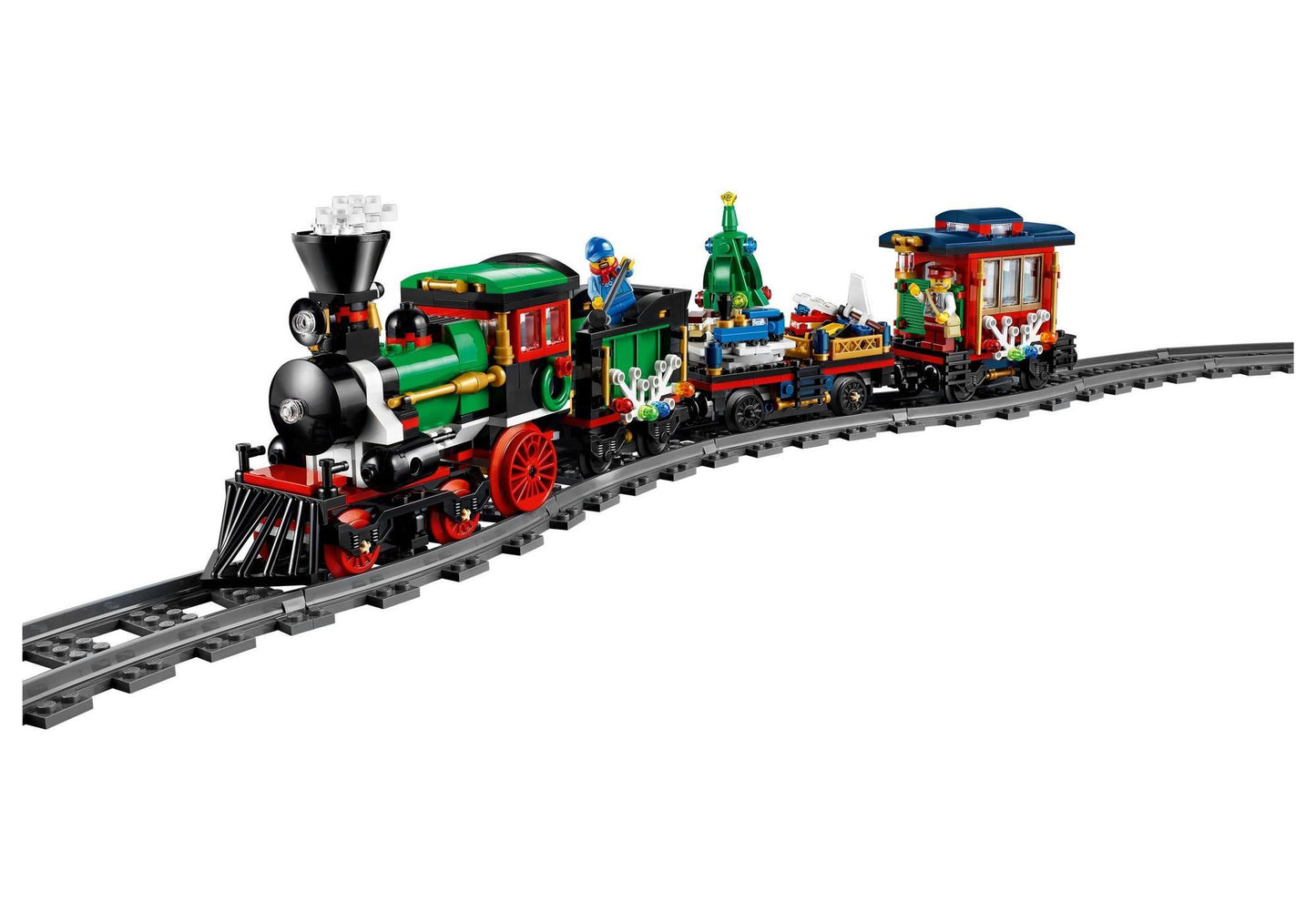 Lego 10254 Creator Expert Winterset 2016 Weihnachtszug - plegobil
