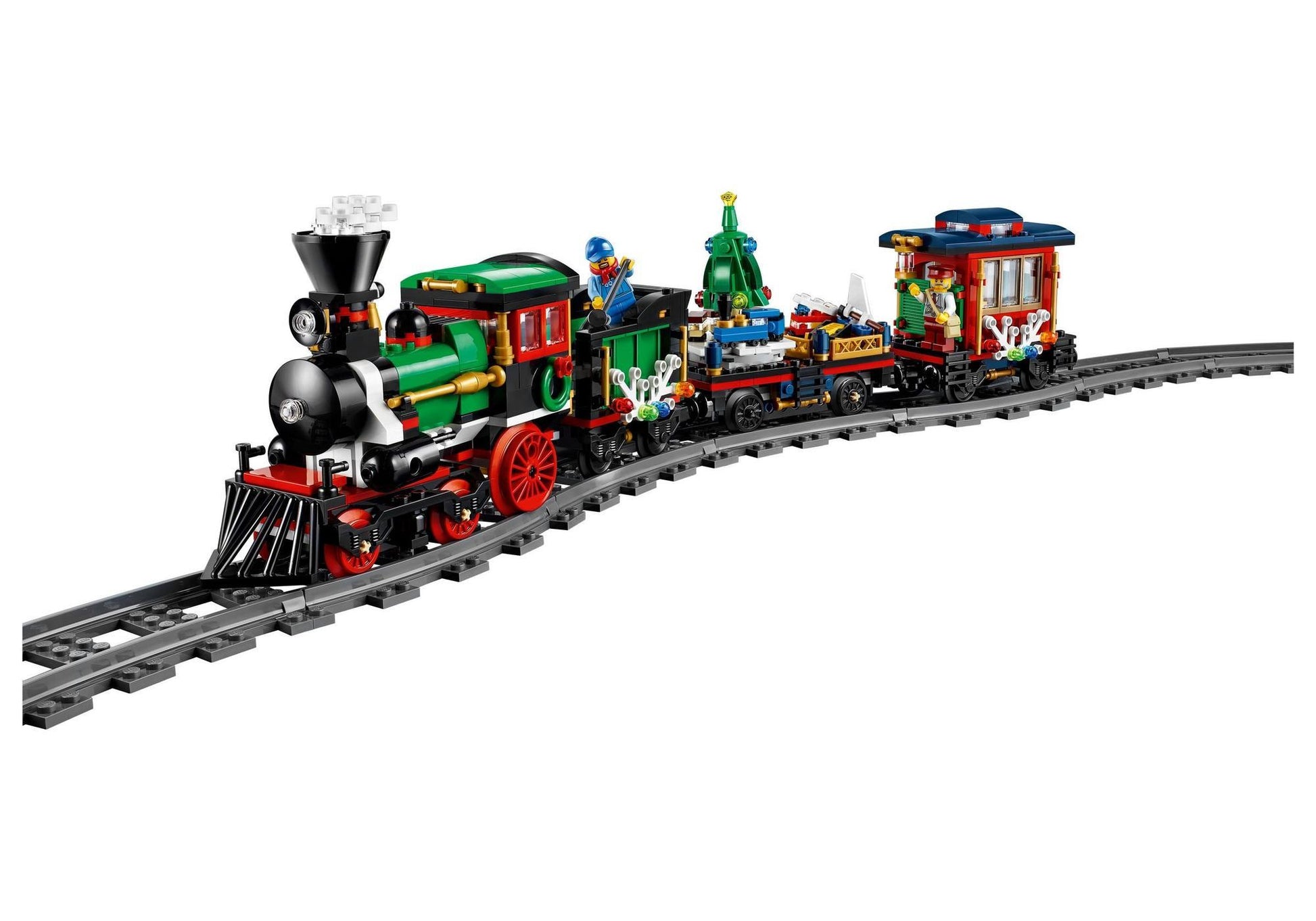 Lego 10254 Creator Expert Winterset 2016 Weihnachtszug - plegobil