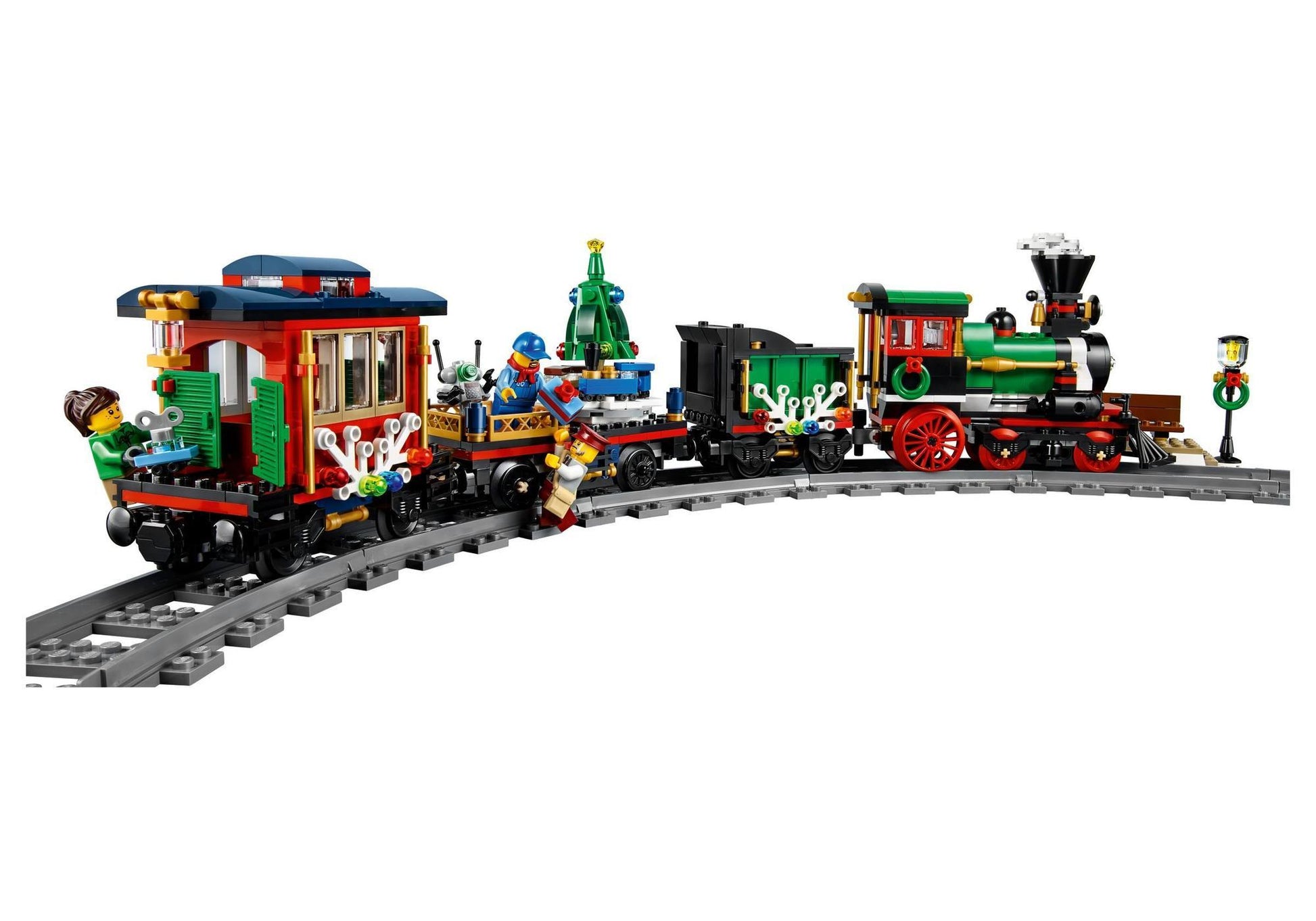 Lego 10254 Creator Expert Winterset 2016 Weihnachtszug - plegobil