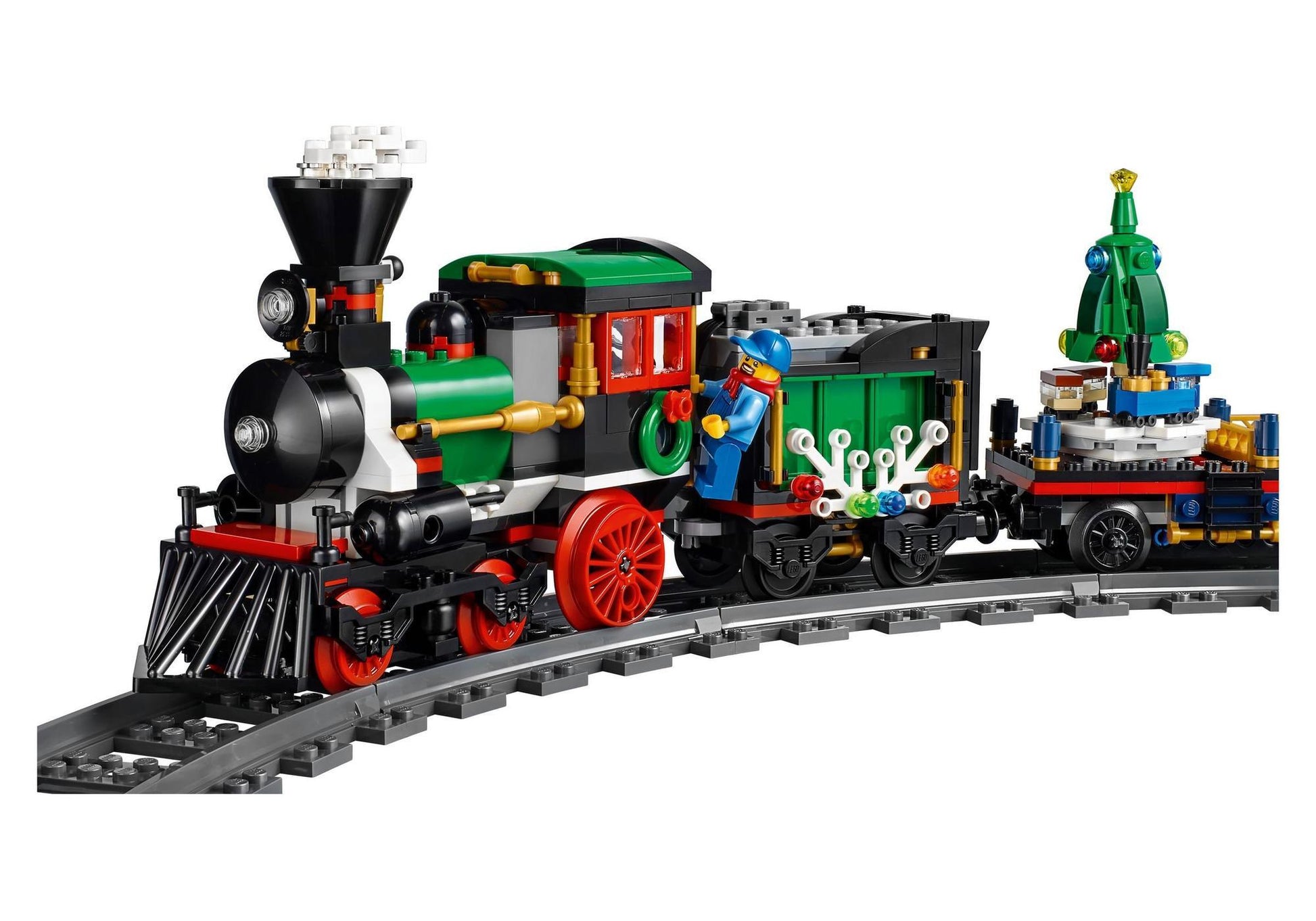 Lego 10254 Creator Expert Winterset 2016 Weihnachtszug - plegobil