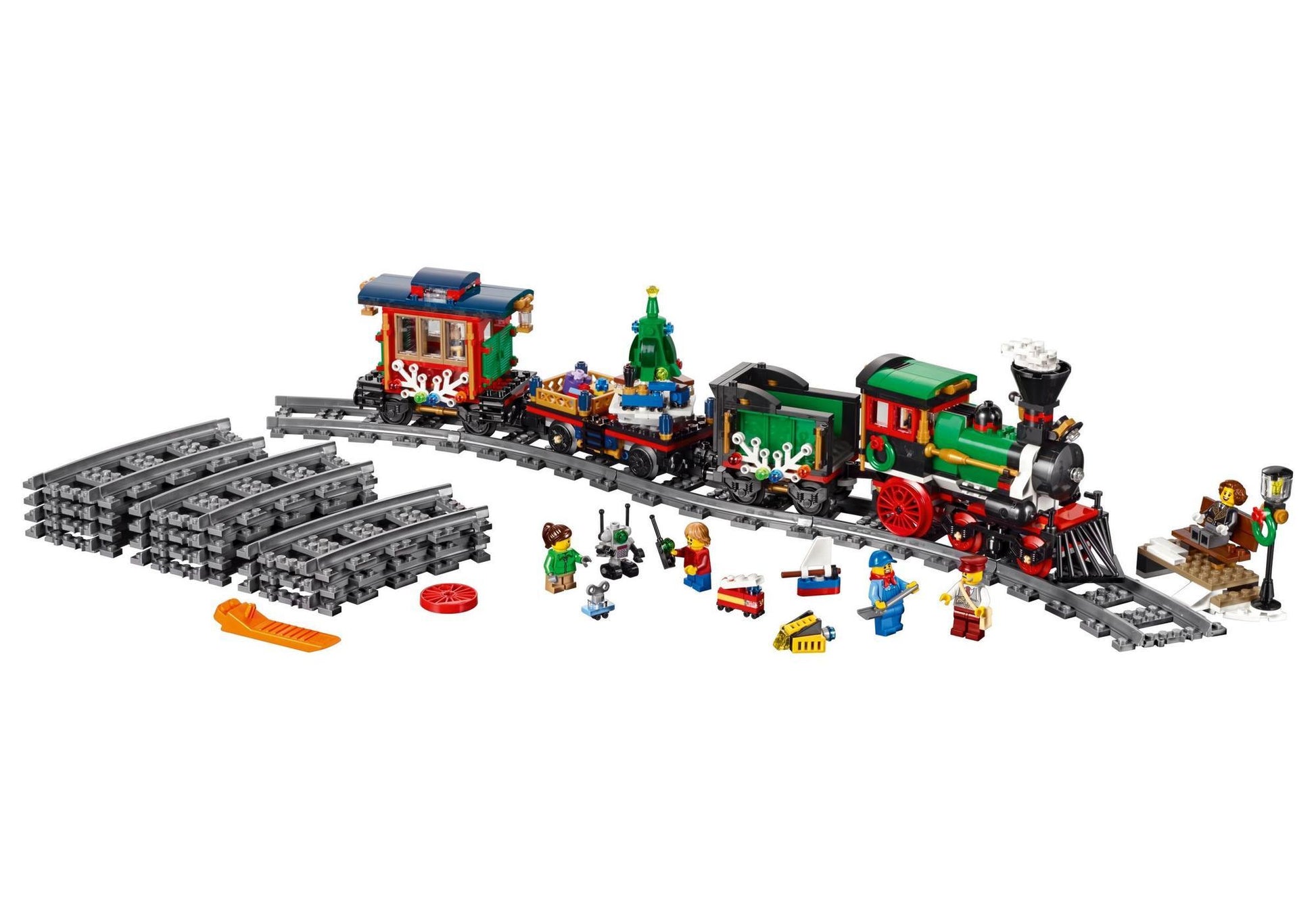 Lego 10254 Creator Expert Winterset 2016 Weihnachtszug - plegobil