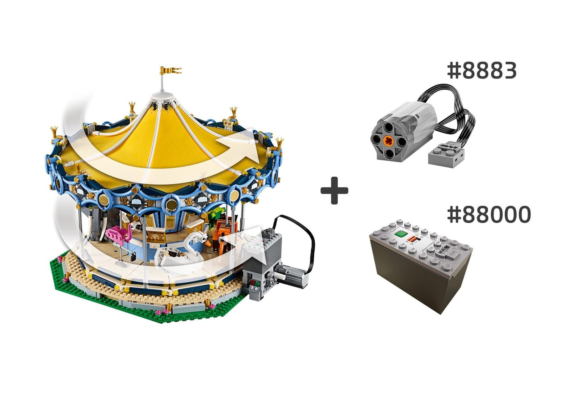 Lego 10257 Creator Expert Karussell - plegobil