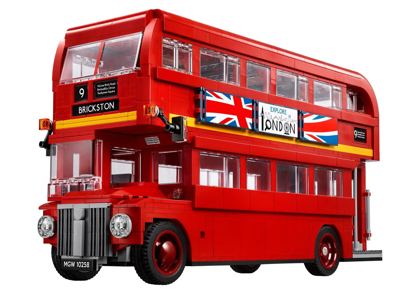 Lego 10258 Creator Expert: Doppeldecker Bus - plegobil