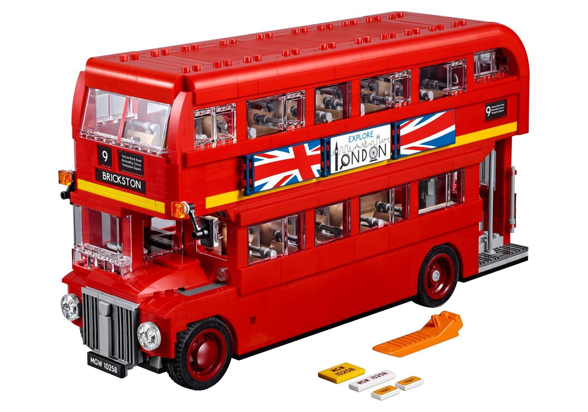 Lego 10258 Creator Expert: Doppeldecker Bus - plegobil