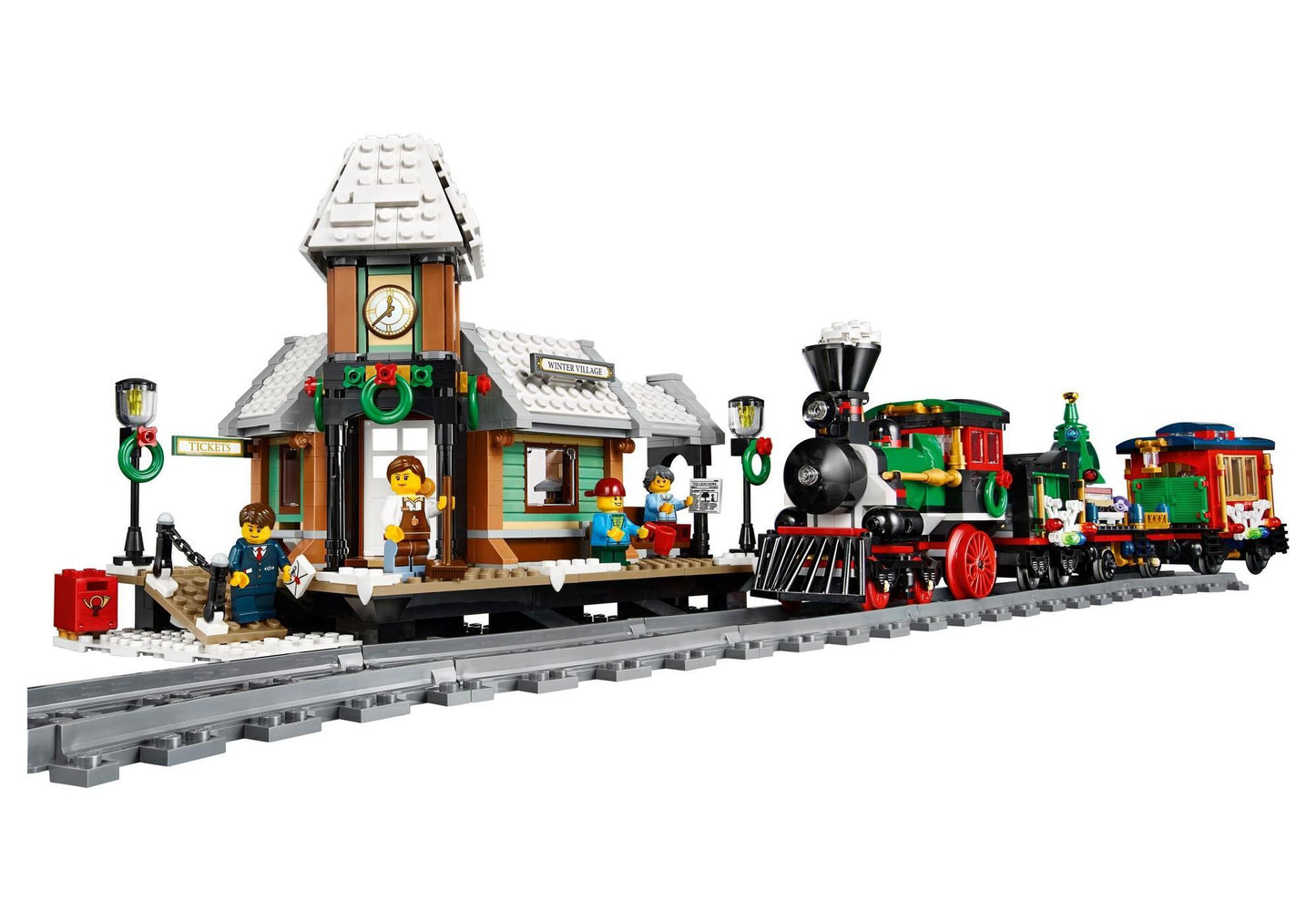 Lego 10259 Creator Expert Winterlicher Bahnhof - plegobil