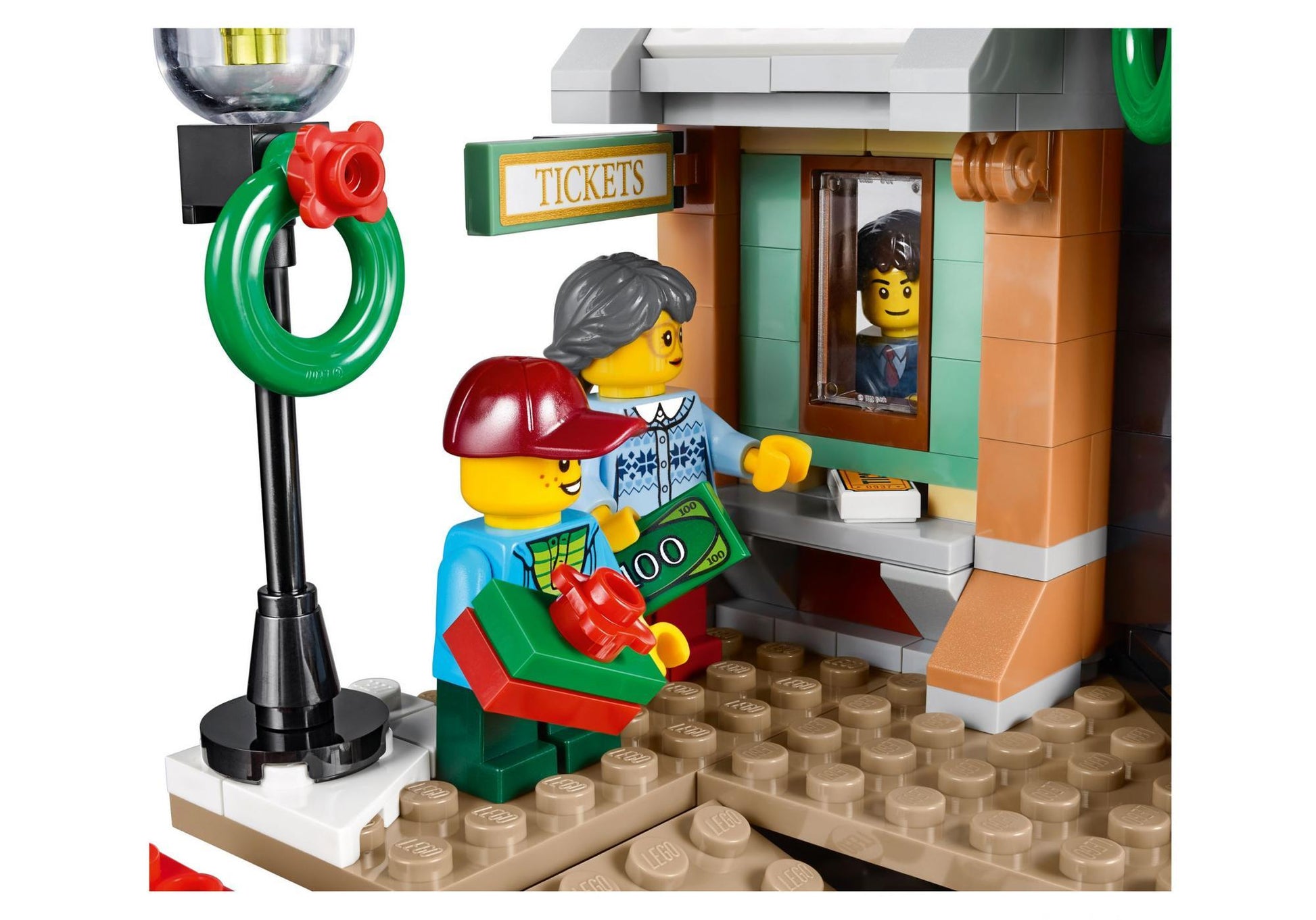 Lego 10259 Creator Expert Winterlicher Bahnhof - plegobil
