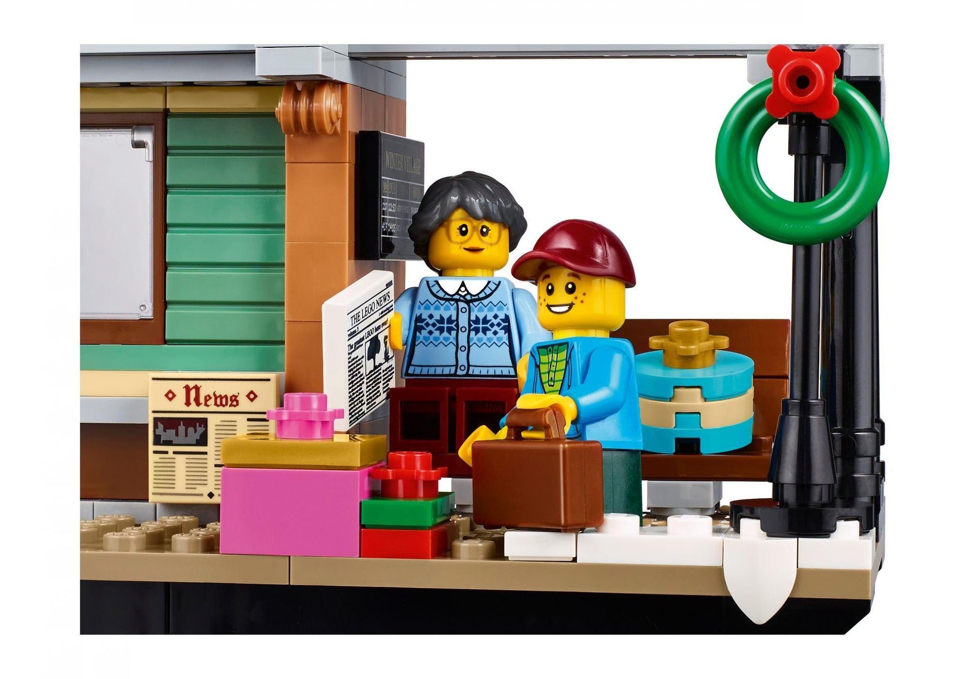 Lego 10259 Creator Expert Winterlicher Bahnhof - plegobil