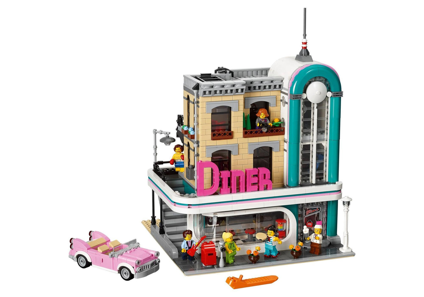 Lego 10260 Creator Expert Amerikanisches Diner - plegobil