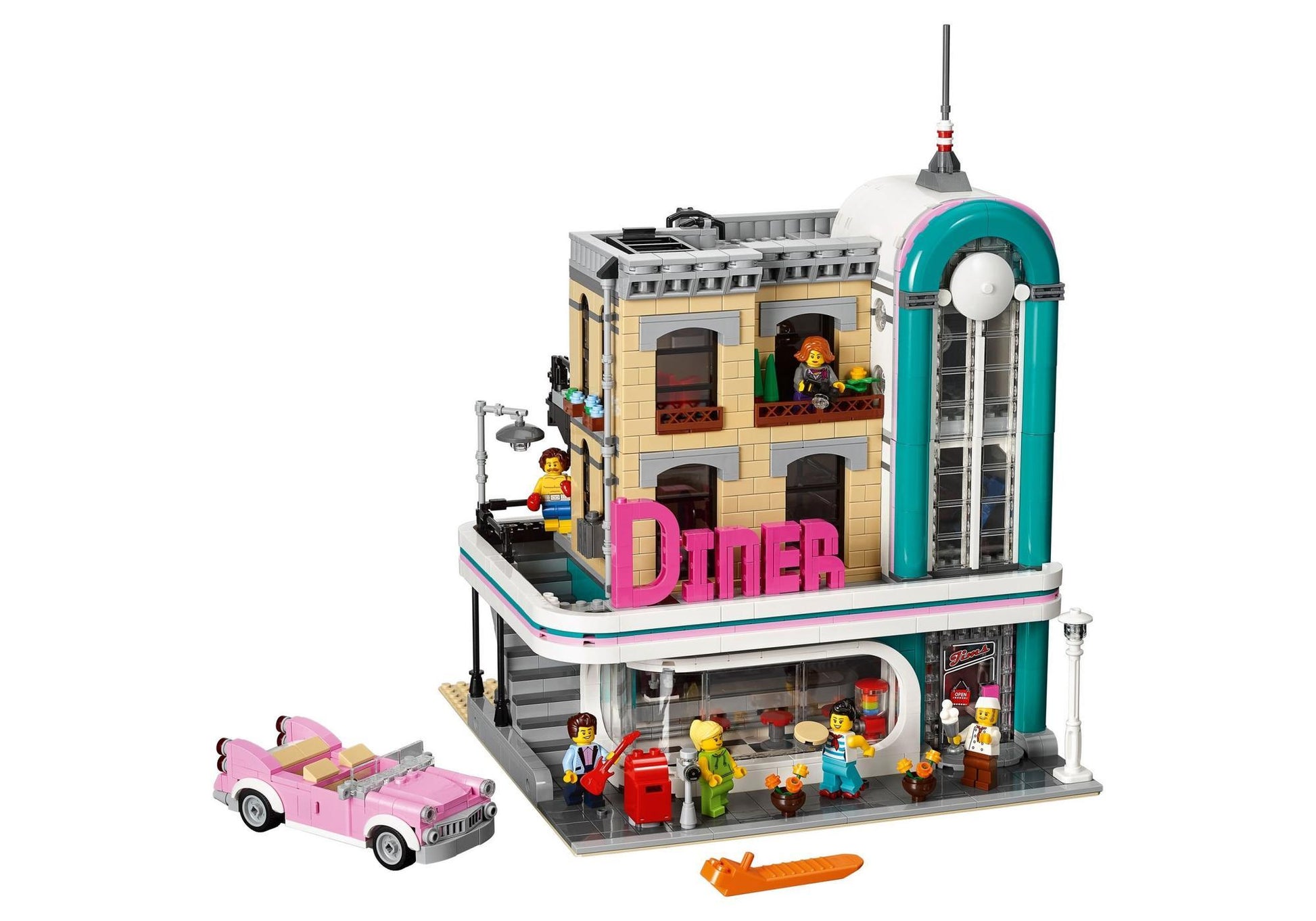 Lego 10260 Creator Expert Amerikanisches Diner - plegobil