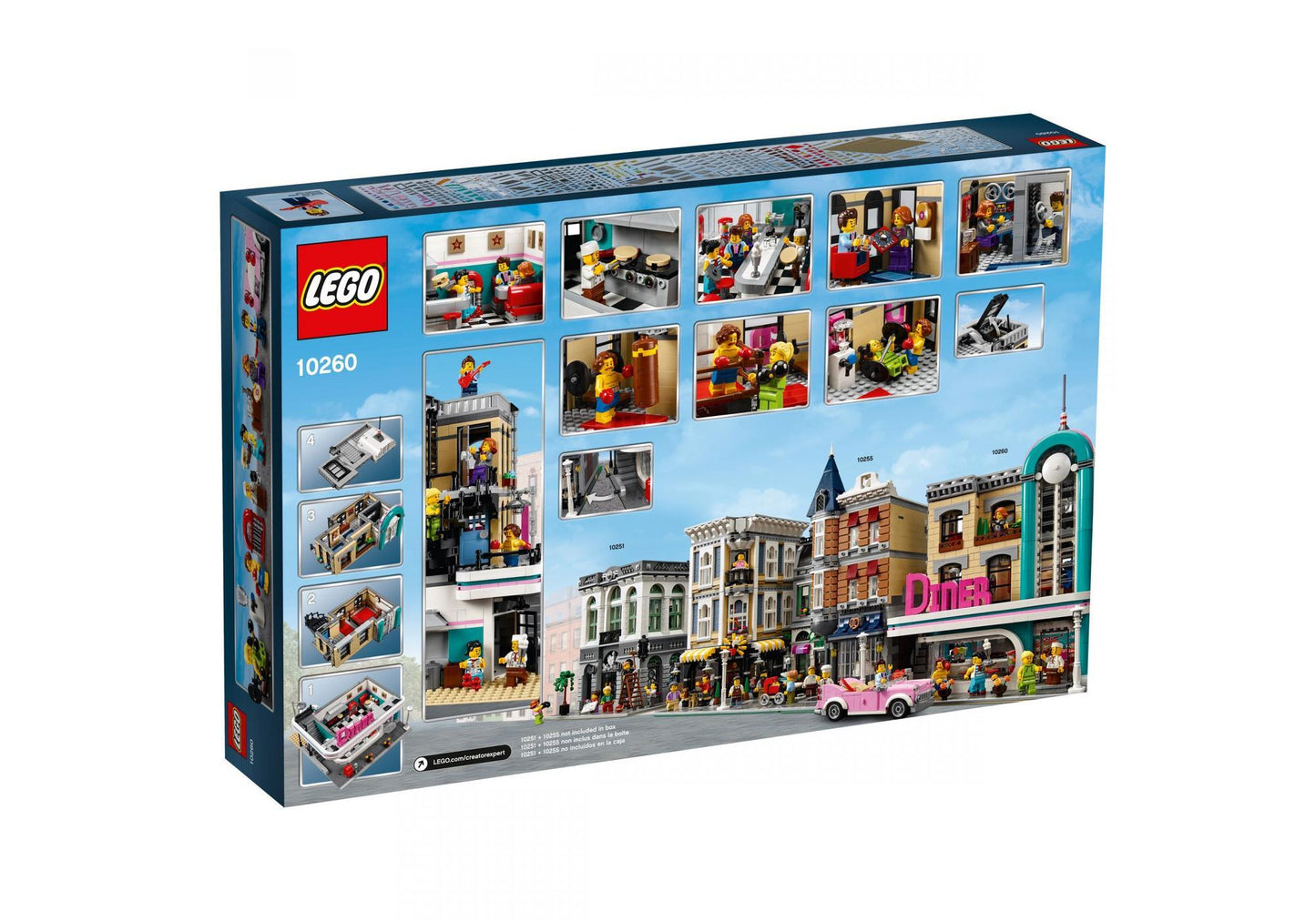 Lego 10260 Creator Expert Amerikanisches Diner - plegobil