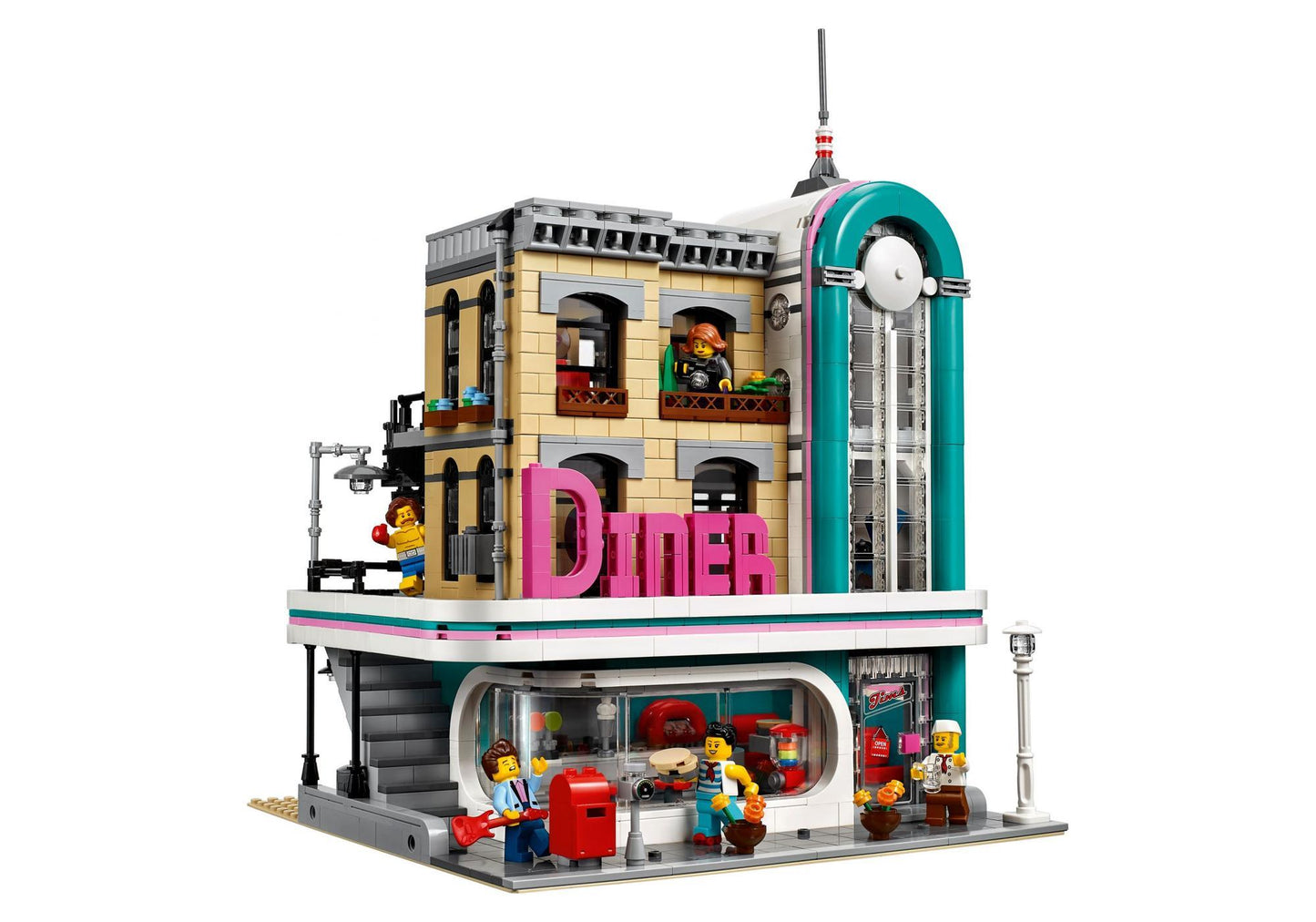 Lego 10260 Creator Expert Amerikanisches Diner - plegobil