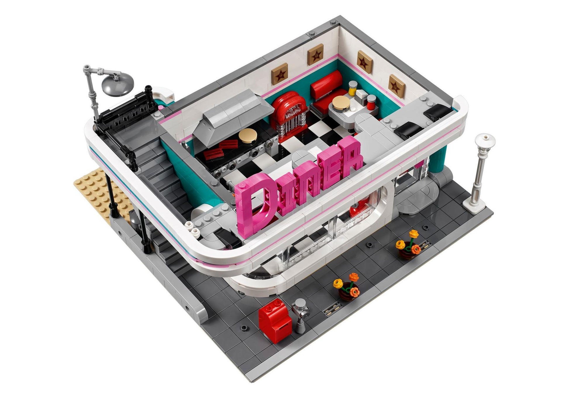 Lego 10260 Creator Expert Amerikanisches Diner - plegobil