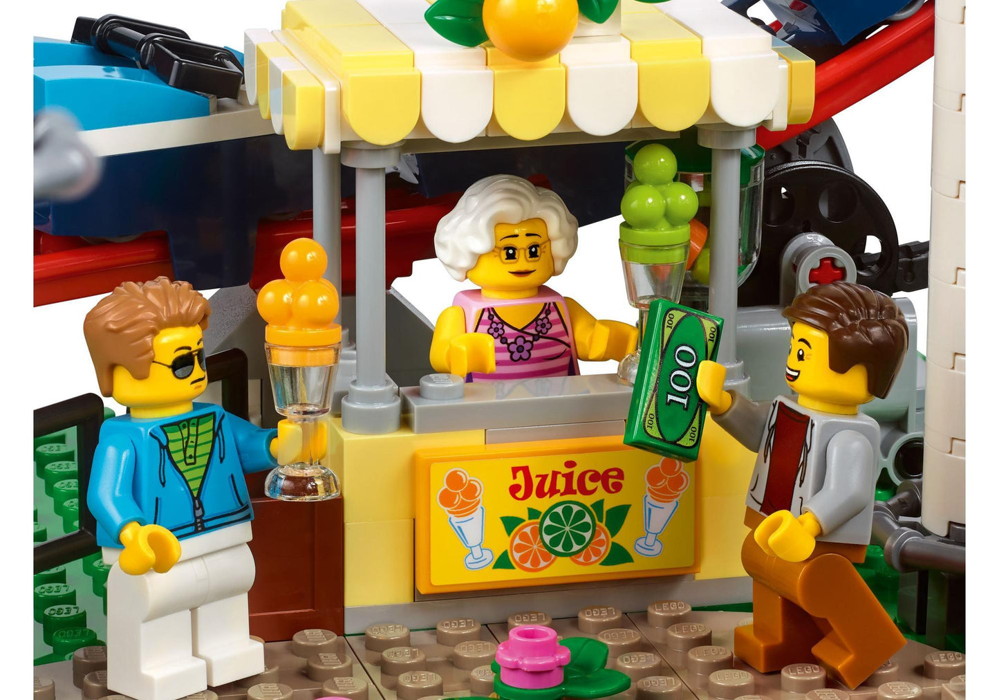 Lego 10261 Creator Expert Achterbahn - plegobil