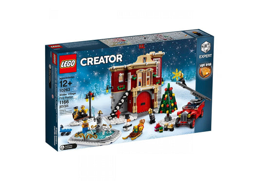 Lego 10263 Creator Expert Winterliche Feuerwehrstation - plegobil